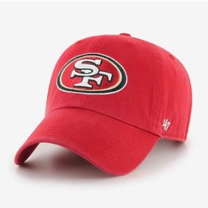 San Francisco 49ers '47 Brand NFL Red Franchise XL Fitted Cap Hat